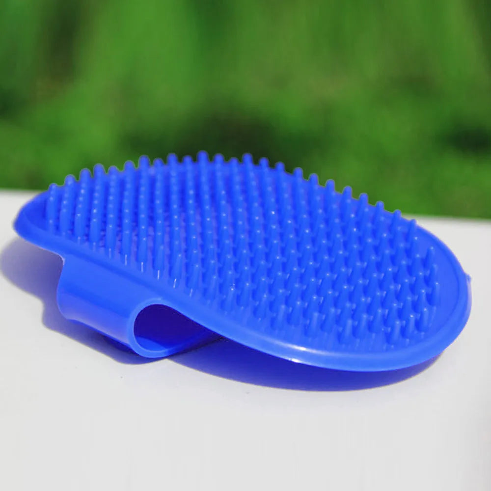 Pet Grooming Brush Cat Dog Detaining Massage Rubber Comb For Long & Short Hair Dog Grooming Gloves Pet Bath Brush Pet Supplies